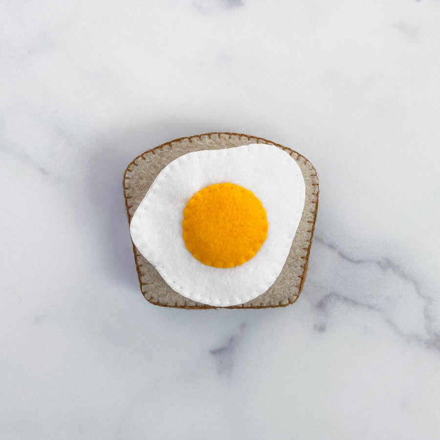 Sunny-Side-Up Egg & Whole Grain Toast