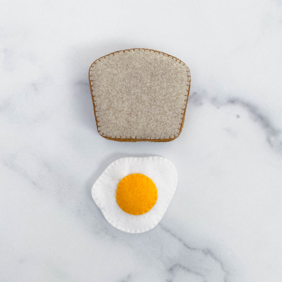 Sunny-Side-Up Egg & Whole Grain Toast