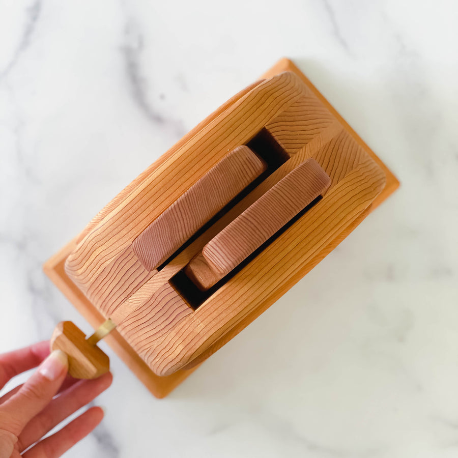 Wooden Toaster & Bread Slices